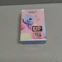 Kids Camera Instant Print -Toddler Portable Travel Print Digital Photo Camera Toy, Holiday Birthday Graduation Gift for Kid 3-12 Year Old, Photomaker Kit for 4 5 6 7 8 9 10 Boys Girls（Pink）