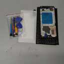 OLED for Google Pixel 7 Pro Screen Replacement - for Google Pixel 7 Pro LCD Display GP4BC GE2AE Digitizer Touch Screen Assembly with Tool (Black with Frame,Support Fingerprint)