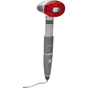 HoMedics Long Reach Massager with Heat | Adjustable Handle, Variable Speeds, Rapid Heat, Folding Handle | Heated Muscle Kneading for Back, Shoulders, Feet, Legs, & Neck | Thera-P