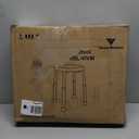 Vaunn Medical Tool-Free Assembly Adjustable Swivel Shower Stool Seat Bench with Anti-Slip Rubber Tips for Safety and Stability