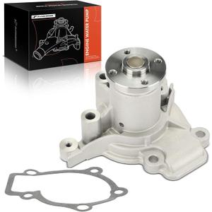 A-Premium Engine Water Pump with Gasket Compatible with Hyundai Elantra 1996-2012, Tiburon 1997-2001/2003-2008, Tucson 2005-2009 & Kia Soul 2010-2011, Spectra 2004-2009, Spectra5 05-09, 1.8L 2.0L DOHC