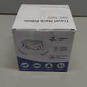 Advanced Memory Foam Neck Travel Pillow, Neck Pillow Airplane with Eye Mask & Ear Plugs, Designed for The Comfort of Travel & Office, Travel Pillow for Plane, Car, Home, Work Grey