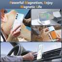 Fin2feel for Samsung Galaxy S25 FE Case, Compatible with MagSafe, Magnetic Military Shockproof Translucent Matte Back Phone Cover for Samsung Galaxy S25 FE (Clear)