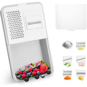 Veggie Tray Plastic Cutting Board with Sink Strainer, Storage Basket, Over Sink Cutting Board, Multi-function Chopping Board Easy Clean for Cutting Washing Draining Kitchen Use