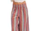 Women's Wide Leg Casual Striped Pants Loose Pants Y2K Striped Casual Pants (M)