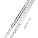 VEVOR 1 Pair Full Extension Drawer Slides 18 20 22 28 30 32 36 38 40 44 48 52 56 60 in, 500 lbs Load Capacity Locking Drawer Slides, Ball Bearing with Lock Side Mount Drawer Slide Rail