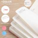 Lined Journal Notebook 365 Pages, A5 Leather Journals for Writing Women & Men, Hardcover Notebook with 100GSM Thick Paper, Daily Journal Notebook for Travel, Work, School, Note Taking, College Ruled