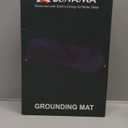 Grounding Mat for Feet (13x29in)  Earth Connected Wellness for Pain Relief, Muscle Tension & Relaxation  Travel Size Grounding Pad with Outlet Tester by Earth and Moon