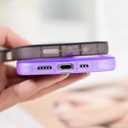 Compatible with iPhone 16 Plus Case 6.7" 2024, Cute Kawaii Curly Wave Frame Shape Soft Silicone Shockproof Protective Phone Cover for Women Girls, Clear/Black