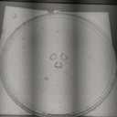CalPalmy 12.75" Microwave Turntables Compatible with Whirlpool, Kenmore, LG, GE, Sears 12-3/4" Microwave Glass Plate, Replaces Microwave Glass Turntable of 1B71961F/507049/WB49X10074/1B71961H