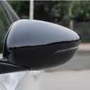 Side Mirror Cover Exterior Rearview Mirror Guard Trim for 10th 11th Gen Honda Accord 2018 2019 2020 2021 2022 2023 2024 2025 2026, Glossy Black, 2 pcs