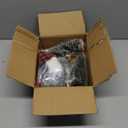 Christmas Tiered Tray Dcor Set of 7, Merry Christmas Farm Fresh Truck, Joy Wood Sign Buffalo Plaid Gnome Plush and Trees, Farmhouse Table Home Party Shelf Fireplace Mantel Decor