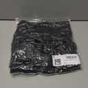 Fisoew Womens Oversized Button Down Shirts Textured Collared Long Sleeve Shacket Casual Fall Blouses Tops (Black)