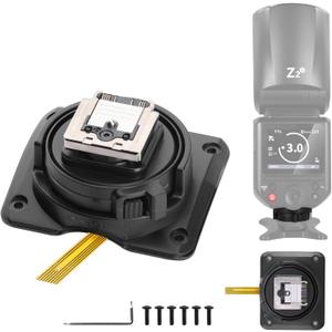NEEWER Z2-S Hot Shoe Replacement, for Z2-S/Z2Pro-S/Z2II-S Round Head Flash Compatible with Sony Camera, Speedlite Hot Shoe Adapter Repair Part with Upgraded Metal Contact Interface