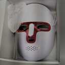 Red Light Therapy for Face, LED Face Mask Light Therapy Adjustable Brightness with 7 Color Led, Cordless & Rechargeable, Red Light Mask for Anti-Aging, Skin Brightening and Rejuvenation