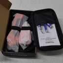 Circuit Breaker Finder & GFCI Outlet Tester with Digital LCD Display, 90-135V Electrical Circuit Tracer Tool for Electricians/DIY  Lightweight (Includes Batteries & Carrying Case) (Orange)