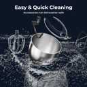 Electactic Stand Mixer With 12 Speed,5.3 Quart Electric Mixer With Tilt Head, Kitchen Mixer for Daily Use with Egg Whisk,Dough Hook,Flat Beater