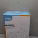 iDOO Twin XL Air Mattress Built in Pump, Upgraded Inflatable Blow up Mattress, 2-Min Twin Size Air Mattress for Home Guest, 80'' Extra Long Air Bed with Carry Bag, Colchon Inflatable (Grey)