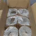 D.M DESIGNMASTER [6 PACK, 12 OZ - Premium Glass Coffee Mugs with Handle. Transparent Tea Glasses for Hot/Cold Beverages, Perfect Design for Americano, Cappuccino, Tea and Beverage.