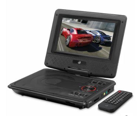 GPX PD701B Portable DVD Player - Black