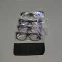 Progressive Multifocus Reading Glasses for Women, Pattern Print Blue Light Block Stylish Ladies Computer Readers