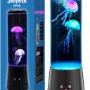 Jellyfish Lamp with Remote, Dimmable Ocean Night Light for Kids - Soothing Color Changing Mood Light for Adult Anxiety Relief, Unique Gift for Bedroom, Gaming Room Decor