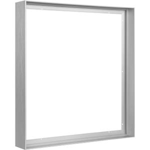 Floater Frame for 18x22 Canvas Paintings, DIY Metal Floating Frames with 1.5" Deep for Art Show Exhibition Home Office Gallery Wall Decor, Abstract Artwork for Modern Farmhouse Room (Silver)