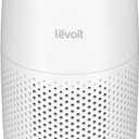 LEVOIT Air Purifiers for Bedroom Home, 3-in-1 Filter Cleaner with Fragrance Sponge for Better Sleep, Filters Smoke, Allergies, Pet Dander, Odor, Dust, Office, Desktop, Portable, Core Mini-P, White
