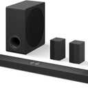 LG S90TR 7.1.3-Channel OLED evo TV Matching Home Theater Soundbar with Rear Surround Speakers and Wireless Subwoofer, Wow Orchestra, Dolby Atmos, WOWCAST Built-in (2024 Model)