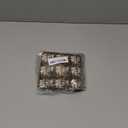 100 Pcs 5 x 5 Inch Vintage Christmas Quilting Fabric Christmas Fat Squares Patchwork Strips Santa Nutcracker Reindeer Precut Fabric Bundles for Xmas Handmade DIY Craft Sewing Material