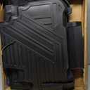 YQ Floor Mats for 2008-2013 Toyota Highlander All Weather TPE 3 Row