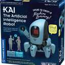 Thames & Kosmos Kai: The Artificial Intelligence Robot | Explore Machine Learning | Build an Innovative Smart Robot & Experiment with AI | App-Enabled for iOS & Android | Intro to AI for Kids