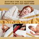 mislili Pillows Standard Size Set of 2, Hotel Quality Gusseted Bed Pillows for Side, Back, Stomach Sleepers, Soft Supportive Gusseted Standard Pillows for Sleeping, Down Alternative Filling