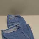 KUNMI Jeans for Women Wide Leg Baggy High Waist Boyfriends Straight Leg Stretchy Denim Pants Trendy Fall 2025 (16, W005-blue)