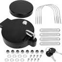 Universal Conduit Carrier Kit Fit 6 Inch Diameter PVC Pipe, Reliable Protection Locking Mechanism Strong Stability, Black