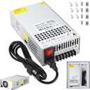 Upgraded 12V Power Supply, 110v to 12v Converter, 1200W 100A Transformer, with Power Cord and Safety Switch, AC to DC Converter for 3D Printer, Led Strip, Motor Pump, CCTV