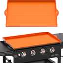 Silicone Griddle Cover for Blackstone - 36 Inch Full-Edge Covered Heavy Duty Food-Grade Silicone Griddle Mat for Blackstone Accessories, Protects Grill from Dirt and Rust