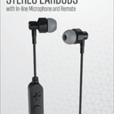 Wireless Stereo Earbuds With In-line Microphone and Remote