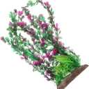 KESYOO Artificial Aquarium Grass Decoration Plastic Plant for Fish Tank Easy to Care Provides for Fish for Home Office Aquascaping (Multicolor)