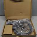 Magnetic Ring Light with Stand with Phone Holder, Overhead Phone Mount for Desk, 10" LED Tripod for iPhone with Ring Light and Remote, Phones Stand for Video Recording, Live Streaming, Cooking Video