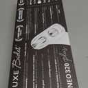 LUXE Bidet NEO 320 Plus - Warm Water, Dual Nozzle, Non-Electric Bidet Attachment for Toilet Seat, Patented Slide-In Install, 360° Self-Clean, EZ-Lift to Clean, Feminine & Rear Wash (Chrome)