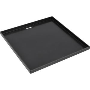 Universal Cast Iron Cooking Griddle, Nonstick Coating Griddle Flat Top Grill Plate with Sidewalls for Charcoal, Outdoor Gas Grills, for Weber Grills & New 2022 Genesis 300, 16.3"  15.8"