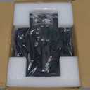 Bonsaii Safe Box with Electronic Keypad, Steel Security Lock Box with Key, 0.23 Cubic Feet, 9.06" W x 6.69" D x 6.69" H, Small Hidden Safe for Cash Jewelry