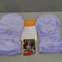 REVIX Microwavable Heating Mittens for Hand and Fingers, Heated Hands Mitts Warmers 1 Pair, Unscented Hand Muff (Orchid)