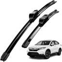 Compatible With Honda HR-V HRV 2016-2025 Front Windshield Wipers Water Repellent Available in All-Seasons OEM Quality Set of 2 (Driver & Passenger Side) 26"+18"
