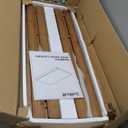 Gashell Wire Shelf Covers, Bamboo Wire Rack Covers for Pantry, Closet (4pcs, 32" W x 12" D)
