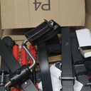 Folding Pedal Exerciser for Elderly, Mini Stationary Bike for Upper & Lower Limbs Rehabilitation, Adjustable Resistance