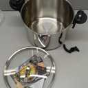 GOTHAM STEEL 8 Qt Stainless Steel Stock Pot Multipurpose Pasta Pot, 8 Quarts