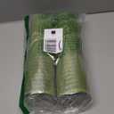 Ribbli 2 Rolls Moss Green Mesh Ribbon,10 inch x 30 feet(10Yard) Each Roll,Metallic Moss Green with Gold Foil,Christmas Ribbon for Wreath Swags and Decorating