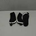 New 3 Pack Golf Hybrid Club Head Covers Headcovers with Interchangeable No. Tag Black & Gray